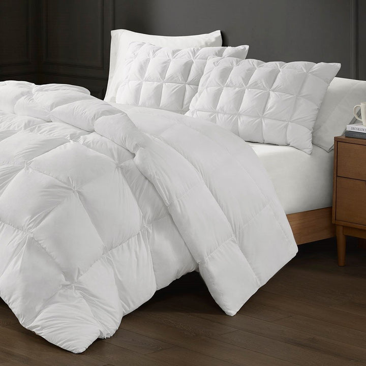 Gracie Mills 3D Puff Stitch Down Alternative Comforter Overfilled 250 GSM Microfiber Image 2