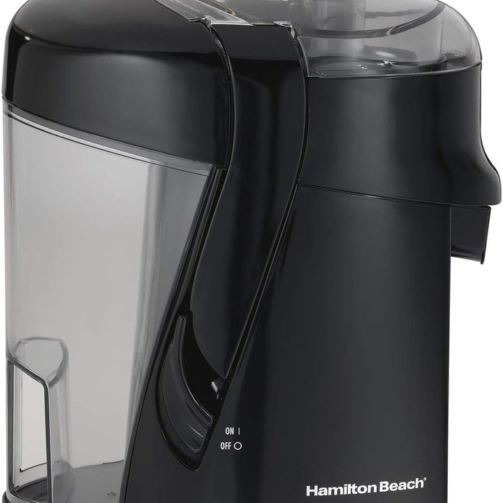 Hamilton Beach HealthSmart Juice Extractor and Electric Juicer, Black, 67801 Hamilton Beach HealthSmart Juicer Machine Image 3