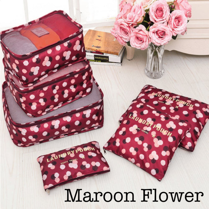 6 Piece Travel Organizer Image 1