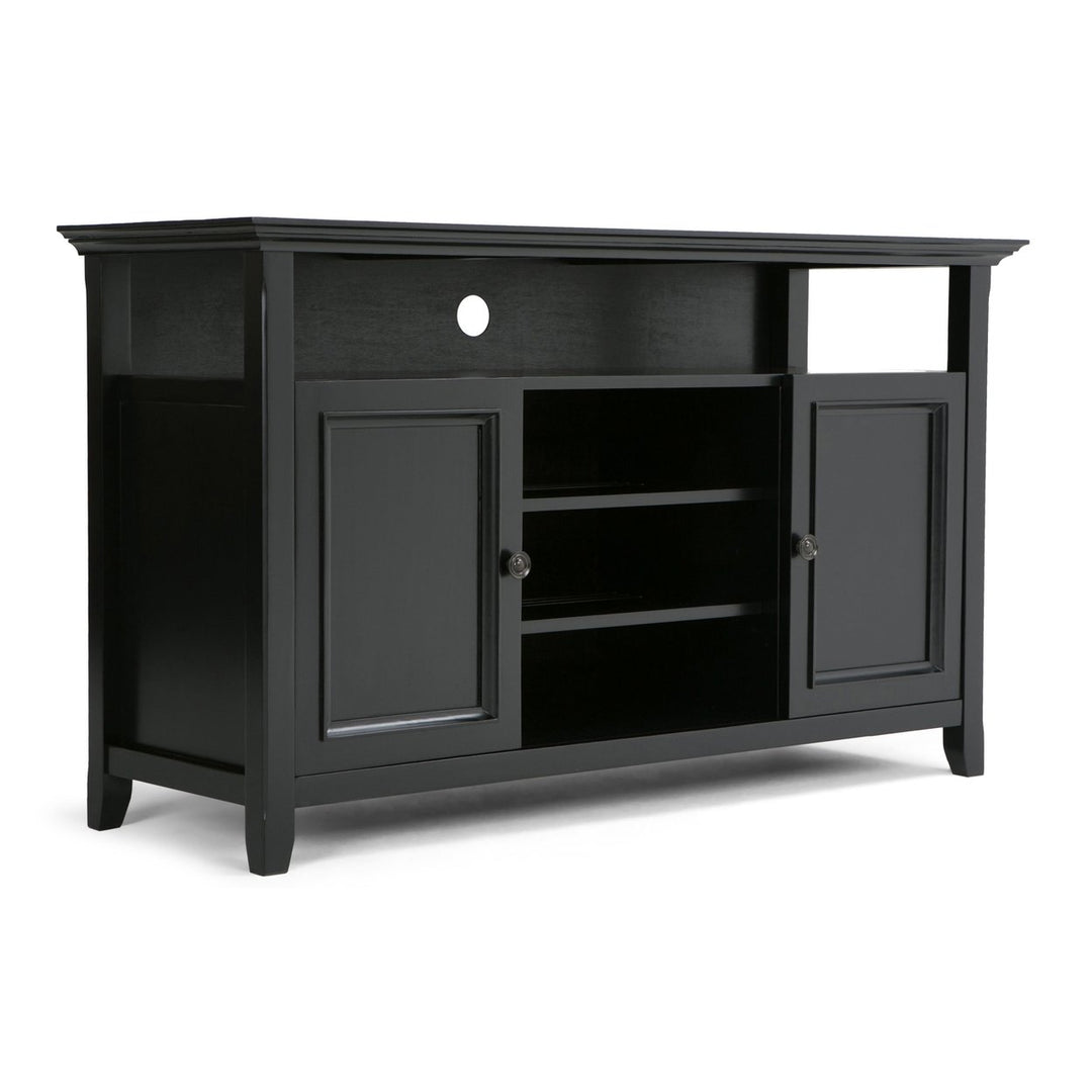 Amherst TV Media Stand for TVs up to 60 inches Solid Wood Storage Cabinet Image 3