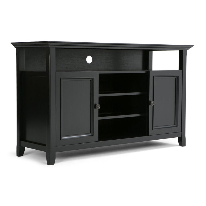 Amherst TV Media Stand for TVs up to 60 inches Solid Wood Storage Cabinet Image 3