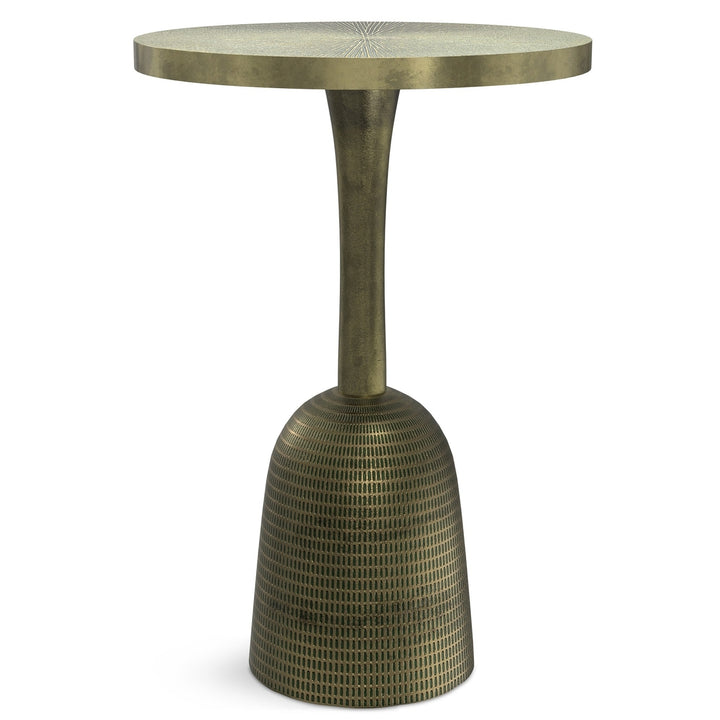 Amalie Cast Aluminum Side Table Image 1