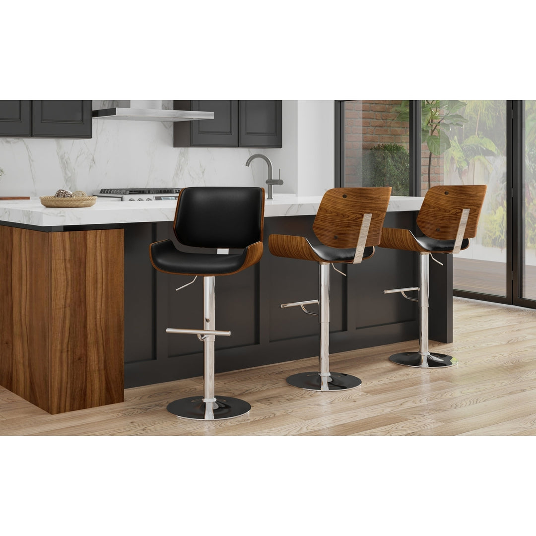 Dixie Adjustable Swivel Bar Stool Image 2