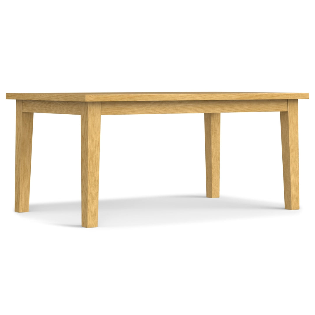 Eastwood Oak Dining Table 66x40 Contemporary Handcrafted Rectangular Table Image 5