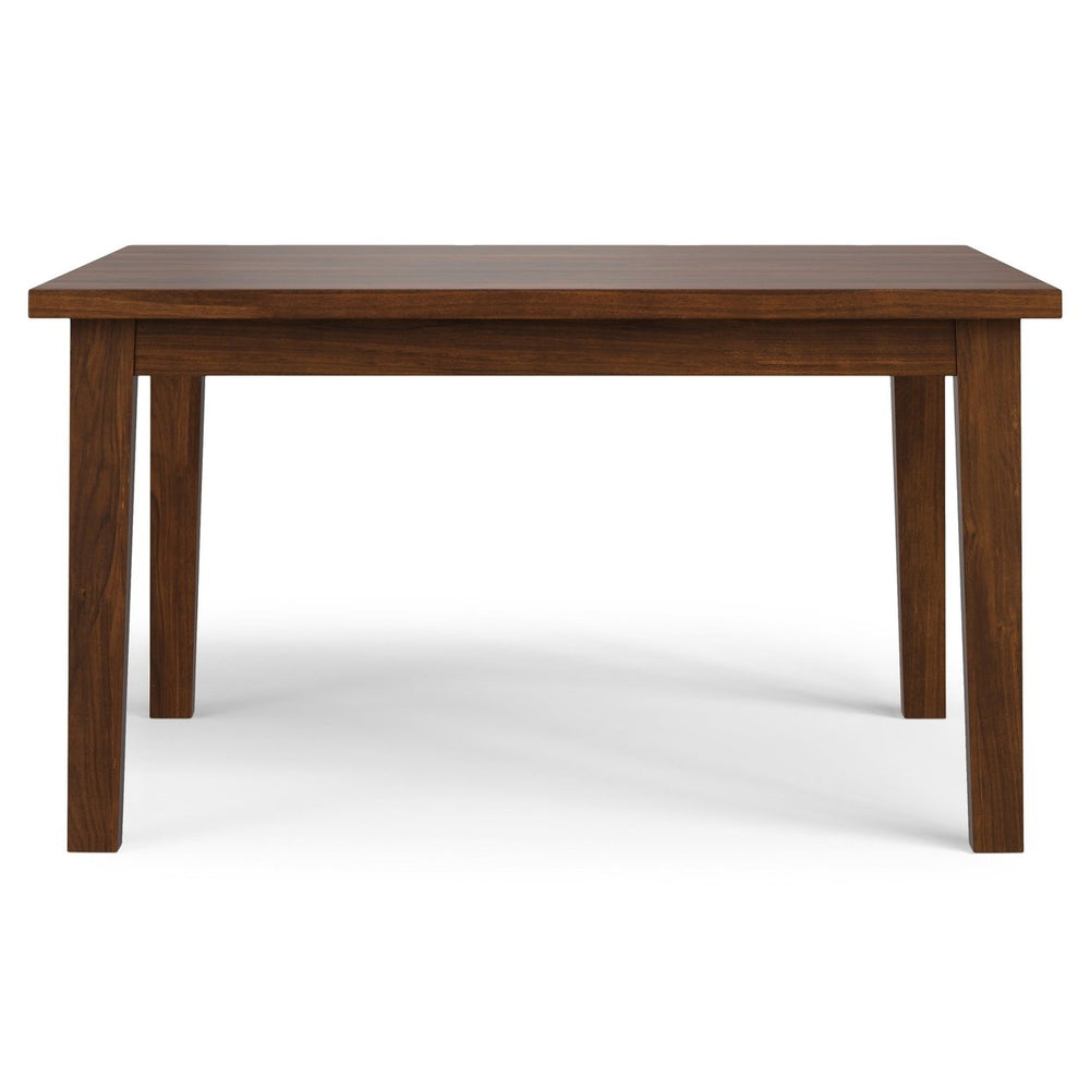 Eastwood Square Dining Table Walnut Solid Wood Kitchen Table Unique Grain Design Image 2