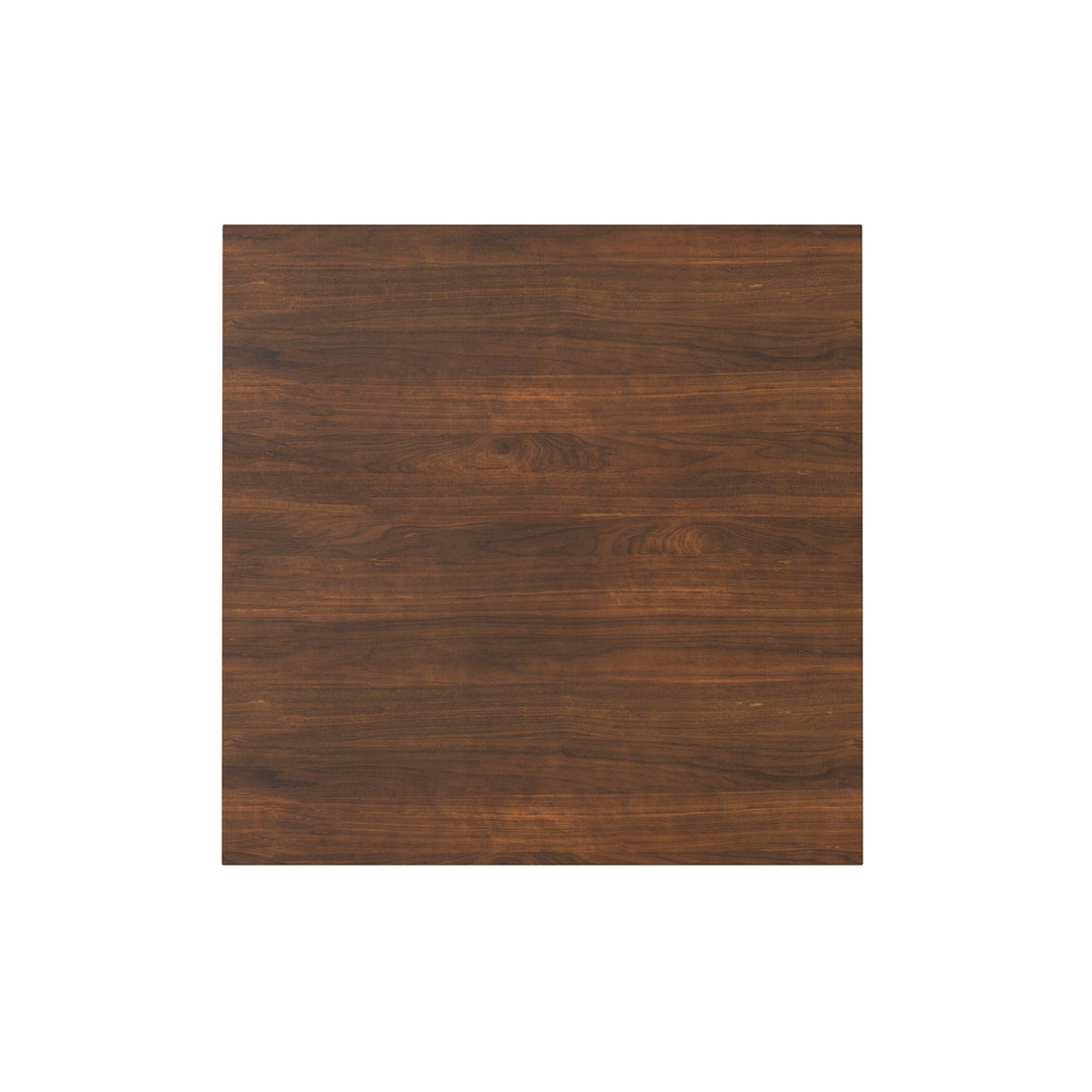 Eastwood Square Dining Table Walnut Solid Wood Kitchen Table Unique Grain Design Image 9