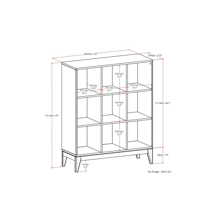 Harper 9 Cube Storage Image 11