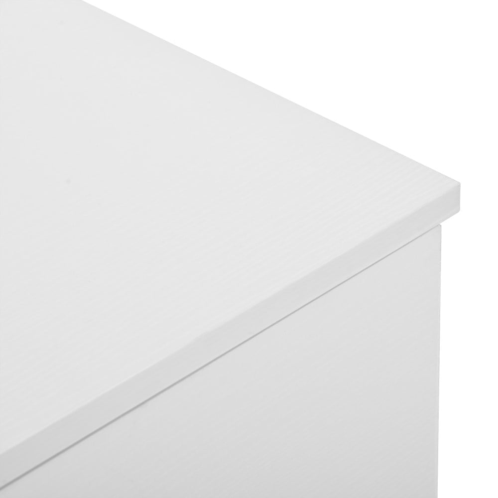 Hommoo Modern White 9-Drawer Dresser for Bedroom - Ample Storage Wide Chest of Drawers, Sturdy and Safe,White Image 2