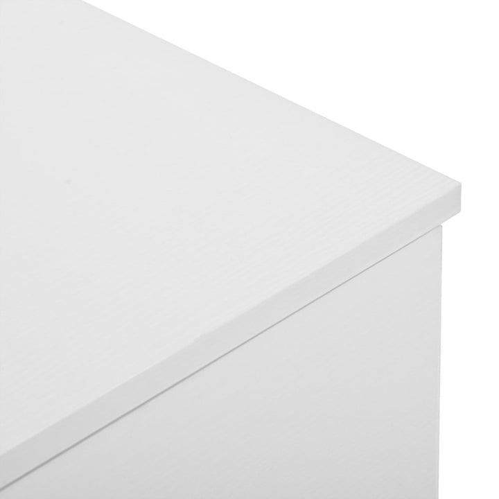 Hommoo Modern White 9-Drawer Dresser for Bedroom - Ample Storage Wide Chest of Drawers, Sturdy and Safe,White Image 2