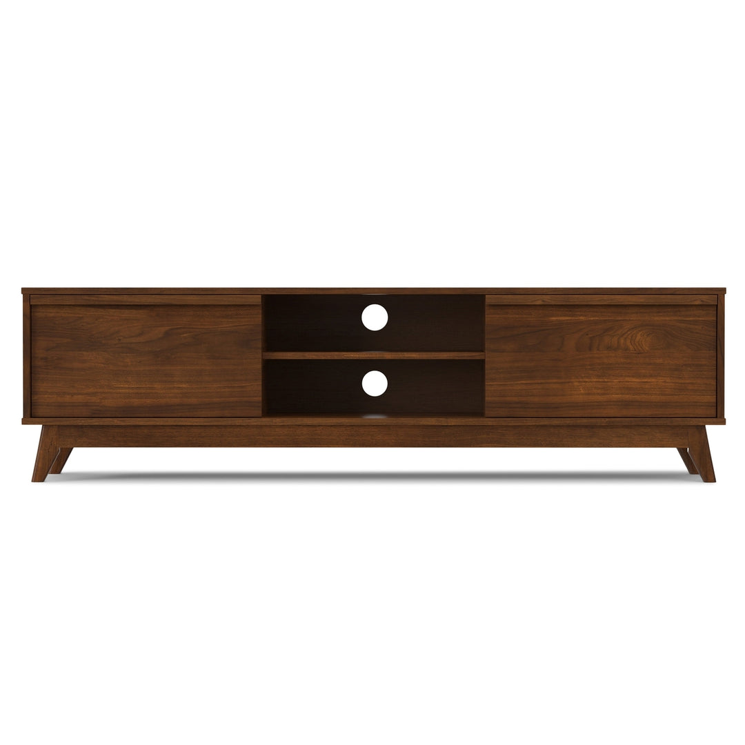 Lennon 72 inch Low TV Stand in Walnut Image 3