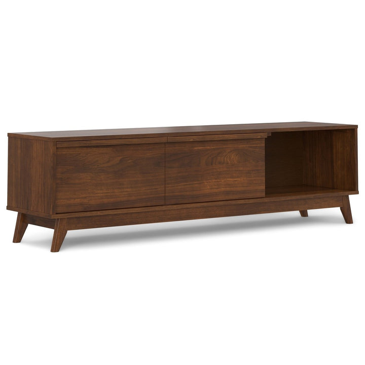 Lennon 72 inch Low TV Stand in Walnut Image 6