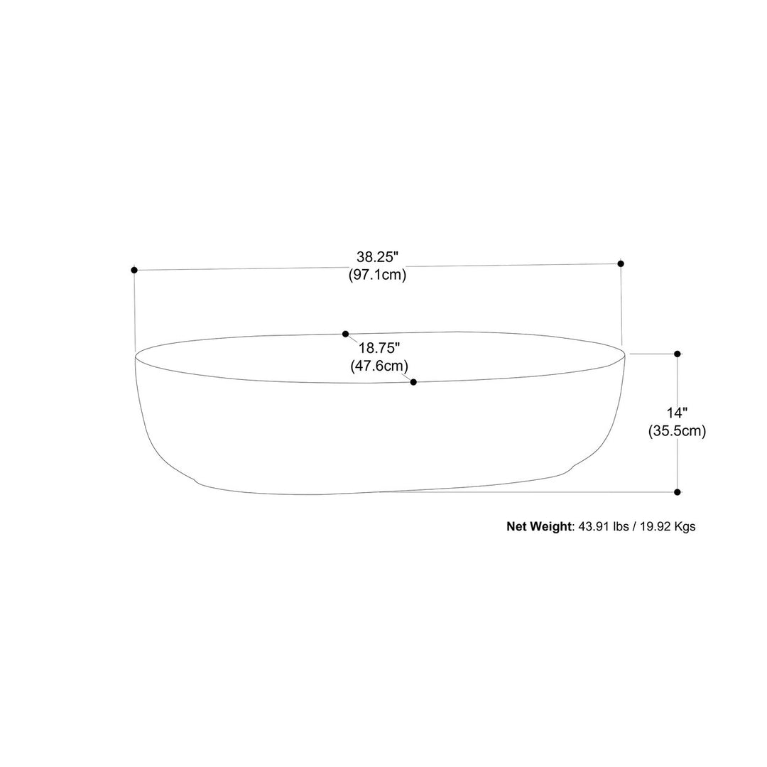 Marner Cast Aluminum Coffee Table Image 12