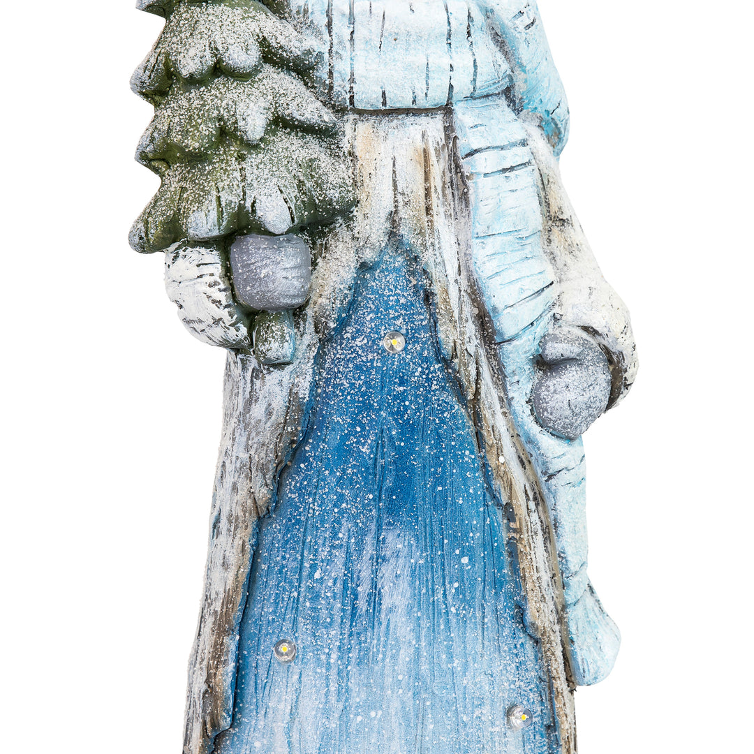 Sunnydaze Rustic Frosty Indoor Pre-Lit LED Christmas Statue - 26 in Image 12