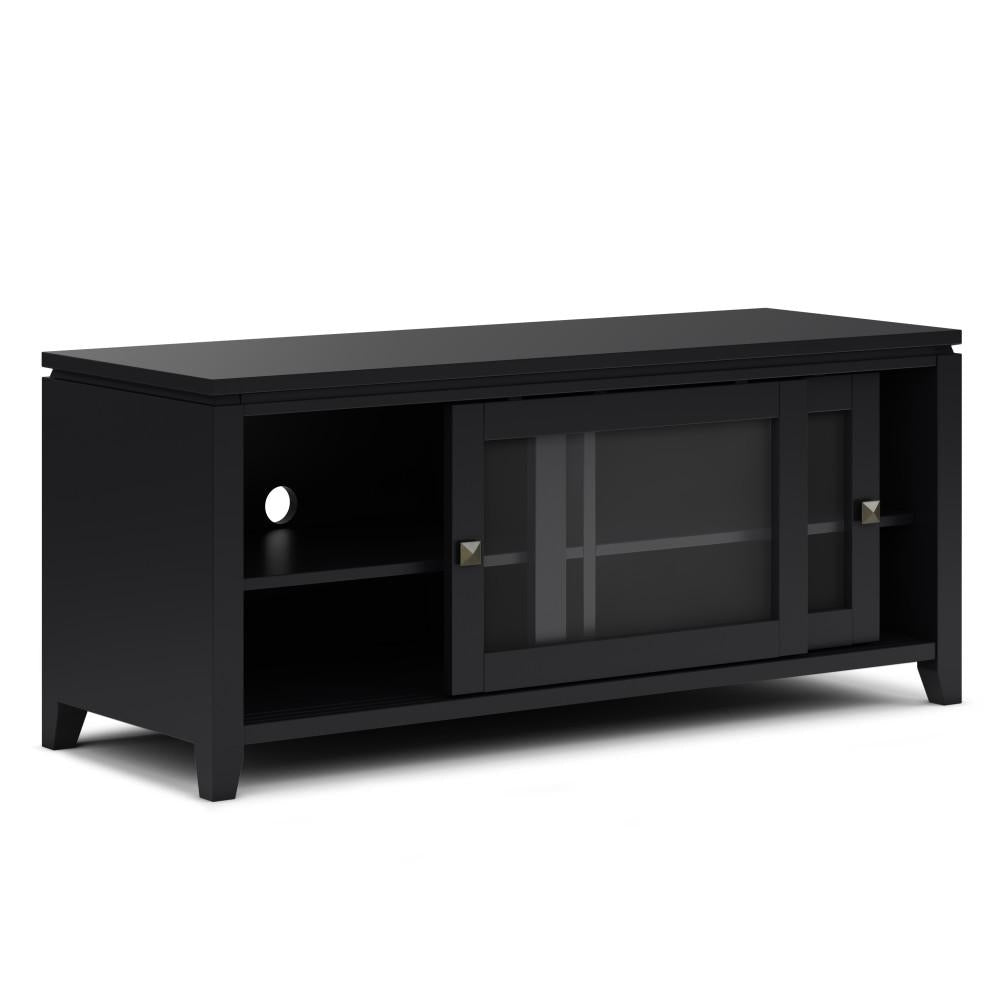 Cosmopolitan TV Stand Solid Wood for TVs Up to 55 Inches with Storage Cabinets Image 3