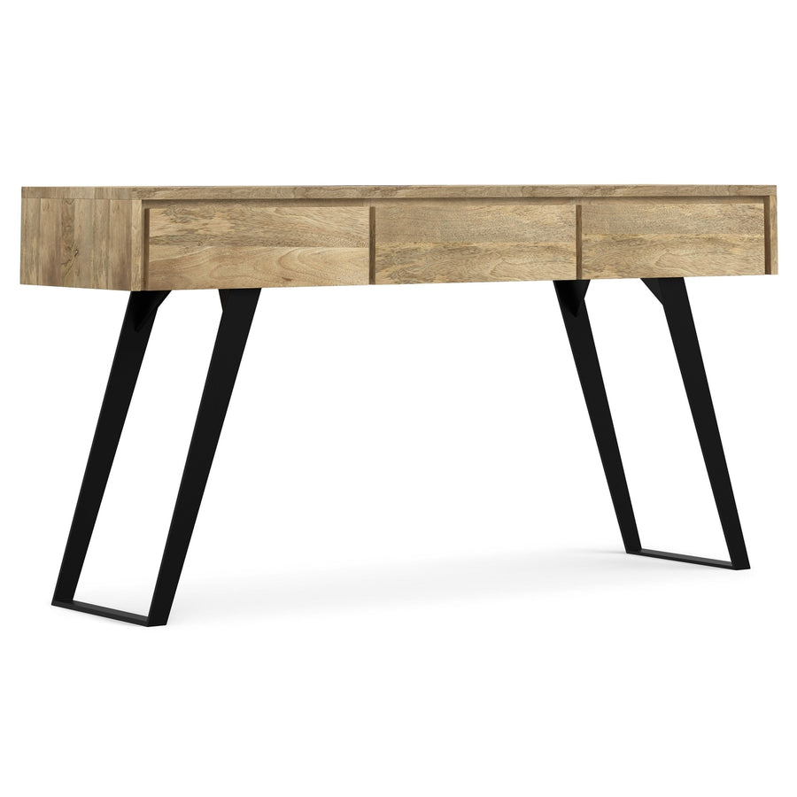 Lowry Console Sofa Table in Mango Image 1