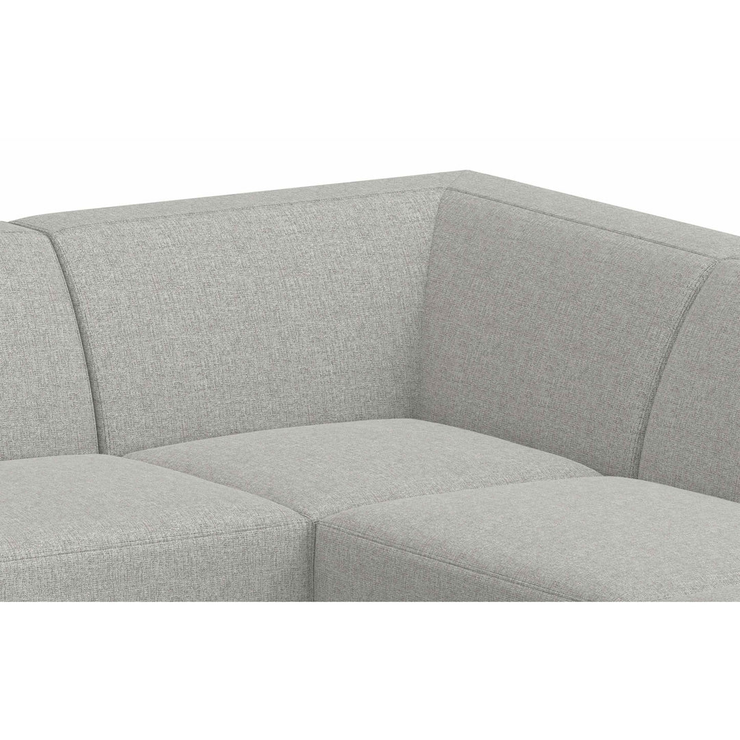 Rex U-Shaped Sectional Sofa Performance Fabric Seating for 8 Modern Design Image 10