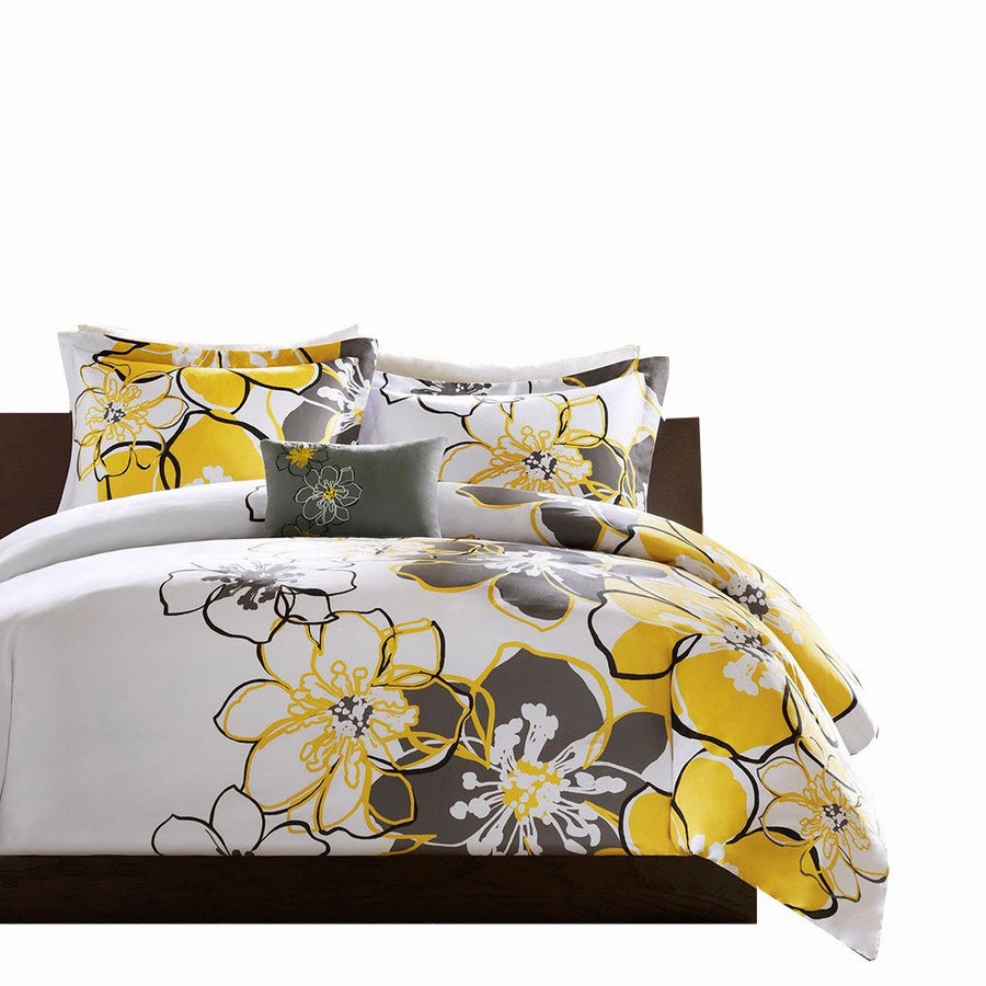 Gracie Mills Laszlo Floral Duvet Cover Set - GRACE-6129 Image 1