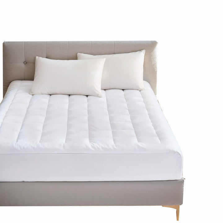 Gracie Mills Keisha Box Quilted Plush Hypoallergenic Down Alternative Waterproof Mattress Pad - GRACE-6581 Image 3