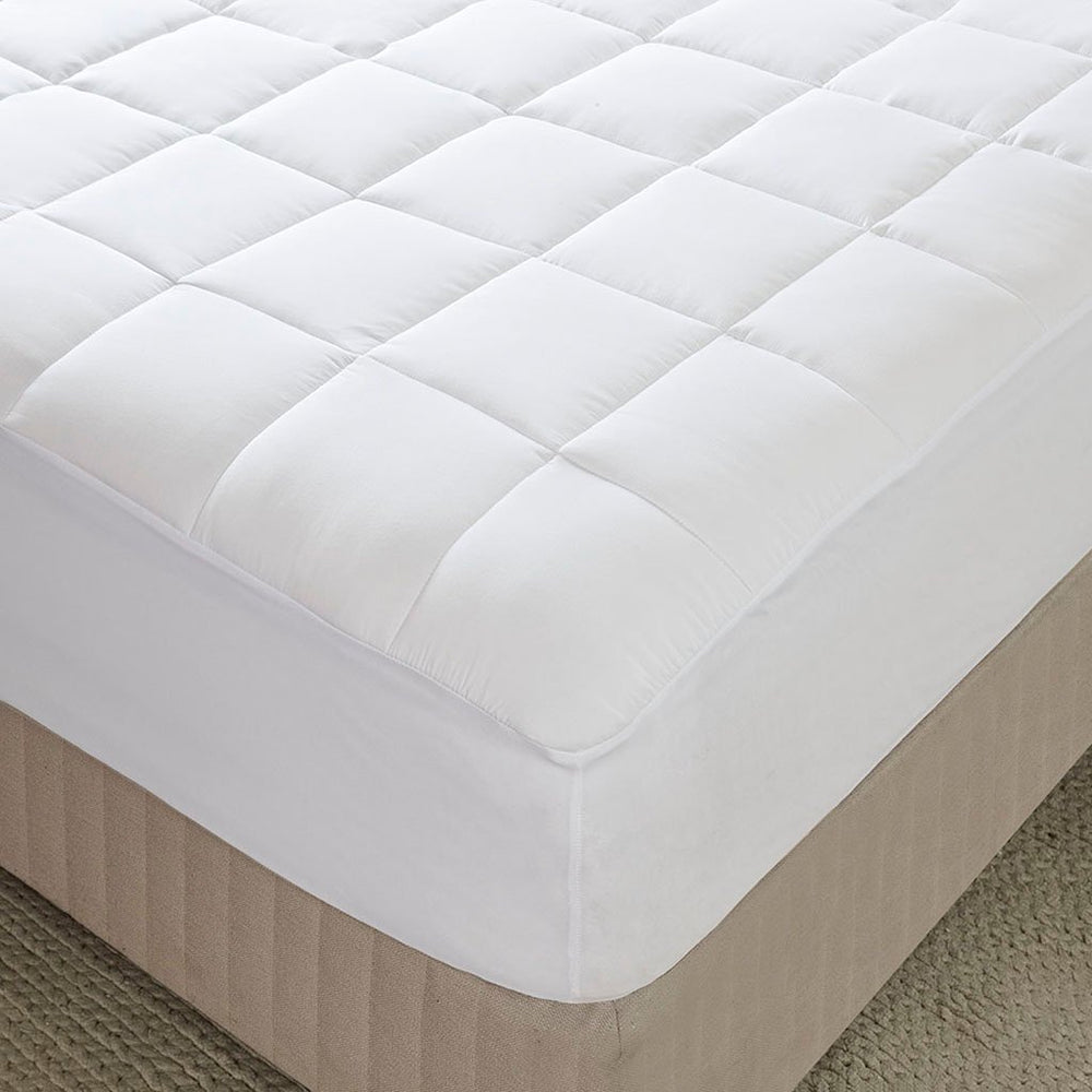 Gracie Mills Barr Classic Box Quilted 3M Microfiber Mattress Pad - GRACE-872 Image 2