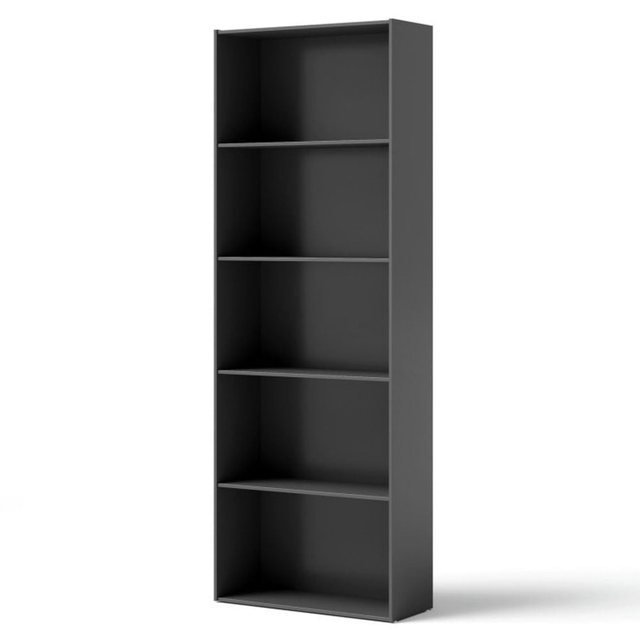 Hommoo Bookshelf,Shelf, Open Bookcase Book Shelf, 5-Shelf Storage Bookcase Modern Multi-Functional Display Cabinet Image 1