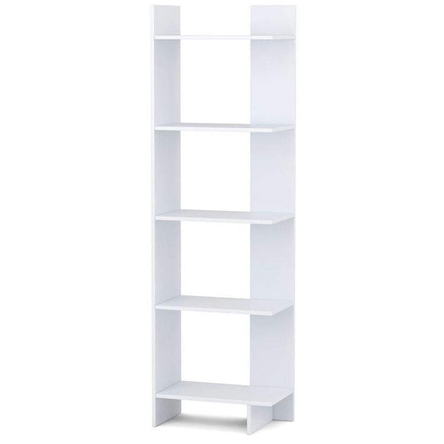 Hommoo Bookshelf,Shelf, Open Bookcase Book Shelf,Storage Shelf Unit Plant Stand,5-tier Freestanding Decorative Storage Image 1