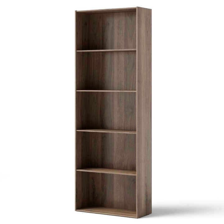 Hommoo Bookshelf,Shelf, Open Bookcase Book Shelf, 5-Shelf Storage Bookcase Modern Multi-Functional Display Cabinet Image 1