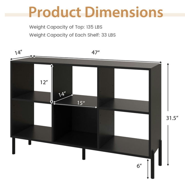 Hommoo Bookshelf,Shelf, Open Bookcase Book Shelf,Storage Shelf Unit Plant Stand,Open-Back Bookshelf with Drawer for Image 5