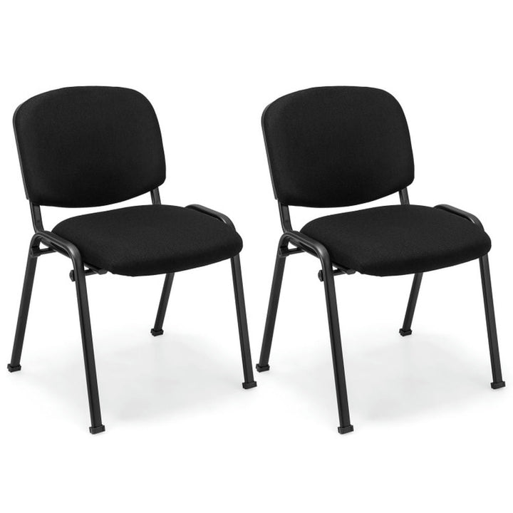 Hommoo Office Chair with Metal Frame and Padded Cushions for Conference Room-Set of 2, Home Office Computer Desk Chair Image 1