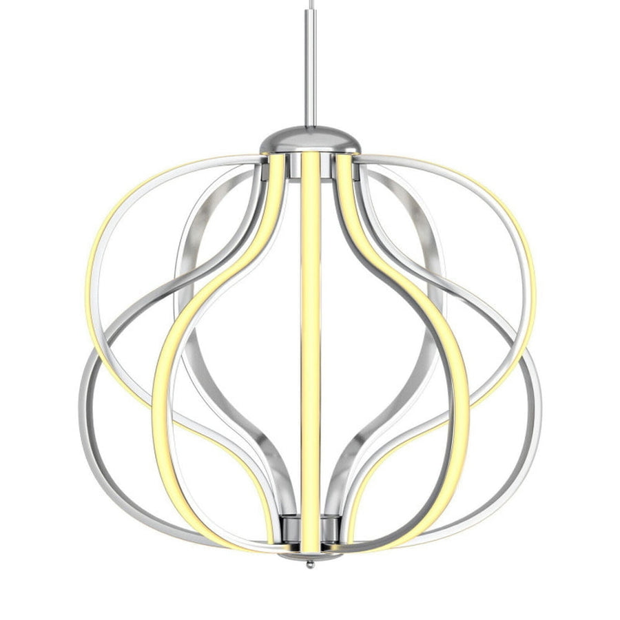 Hommoo Lights Chandelier Pendant Ceiling Lighting,Modern Dimmable Warm White LED Chandelier Image 1