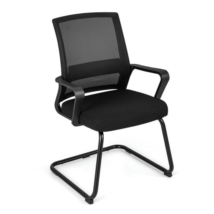 Hommoo Office Guest Chair with Lumbar Support for Waiting Room-1 Piece, Home Office Computer Desk Chair Image 1