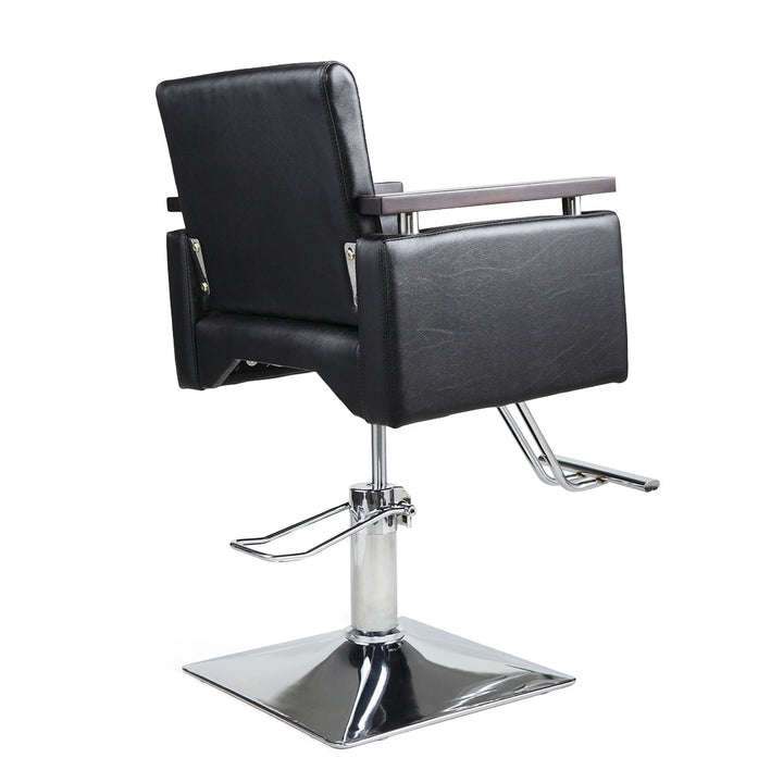 Hommoo Hydraulic Barber Chair, Heavy-Duty Styling Chair with 360 Degree Rotation for Barber Shop, Beauty Salon, Spa, Image 7