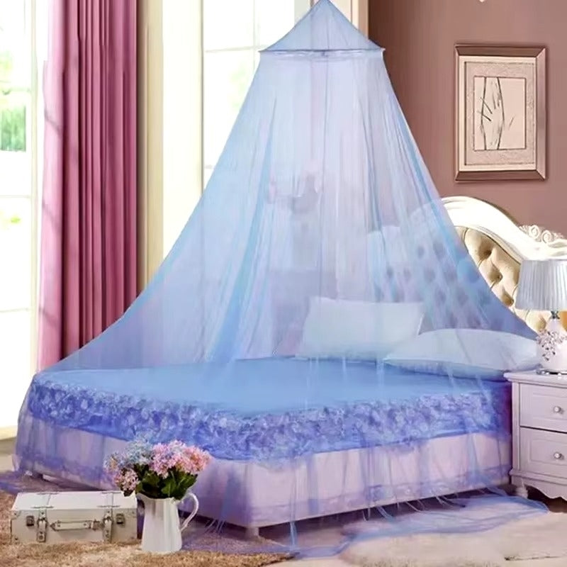 1pc Summer Hung Dome Mosquito Net For Double Bed Summer Polyester Mesh Fabric Image 4