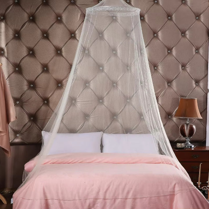 1pc Summer Hung Dome Mosquito Net For Double Bed Summer Polyester Mesh Fabric Image 7