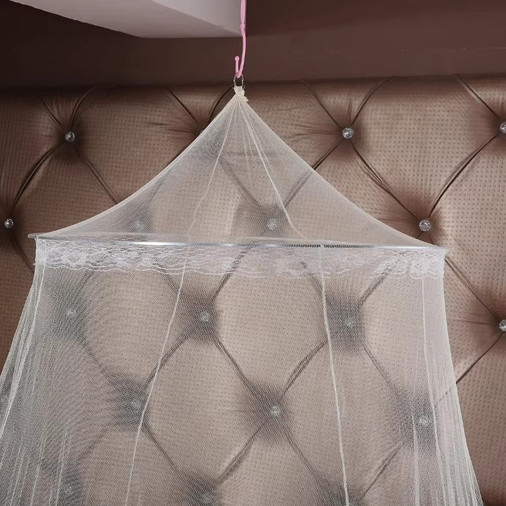 1pc Summer Hung Dome Mosquito Net For Double Bed Summer Polyester Mesh Fabric Image 8