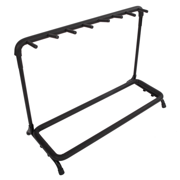 Hommoo 7-Slot Guitar Holder Rack Stand - Black Image 2