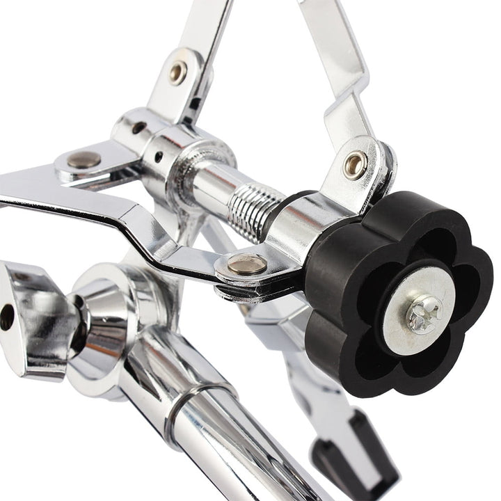 Hommoo Chrome Plated Dumb Snare Drum Stand Tripod - Silver Image 6