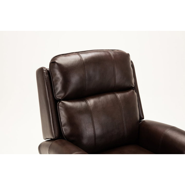 Hommoo Electric Power Lift Chairs Recliner, Faux Leather Upholstered Reclining Lifting Chair, Brown Image 5