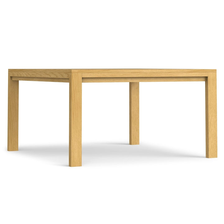 Wilson Oak Square Dining Table 54 Inch Solid Wood Contemporary Design Kitchen Dining Image 2