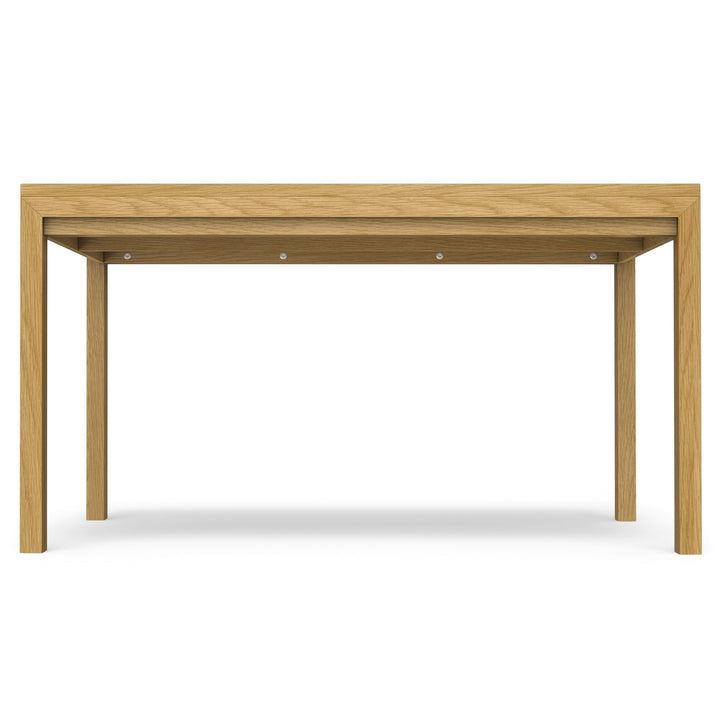 Wilson Oak Square Dining Table 54 Inch Solid Wood Contemporary Design Kitchen Dining Image 9