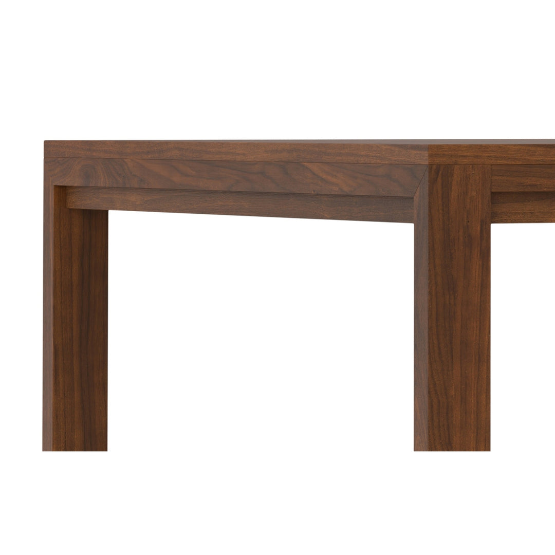 Wilson Square Dining Table Walnut Solid Wood 54-Inch Kitchen Modern Design Image 10