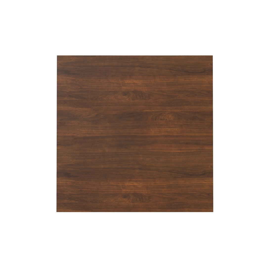 Wilson Square Dining Table Walnut Solid Wood 54-Inch Kitchen Modern Design Image 12