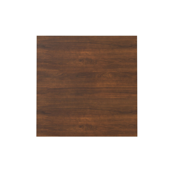 Wilson Square Dining Table Walnut Solid Wood 54-Inch Kitchen Modern Design Image 12