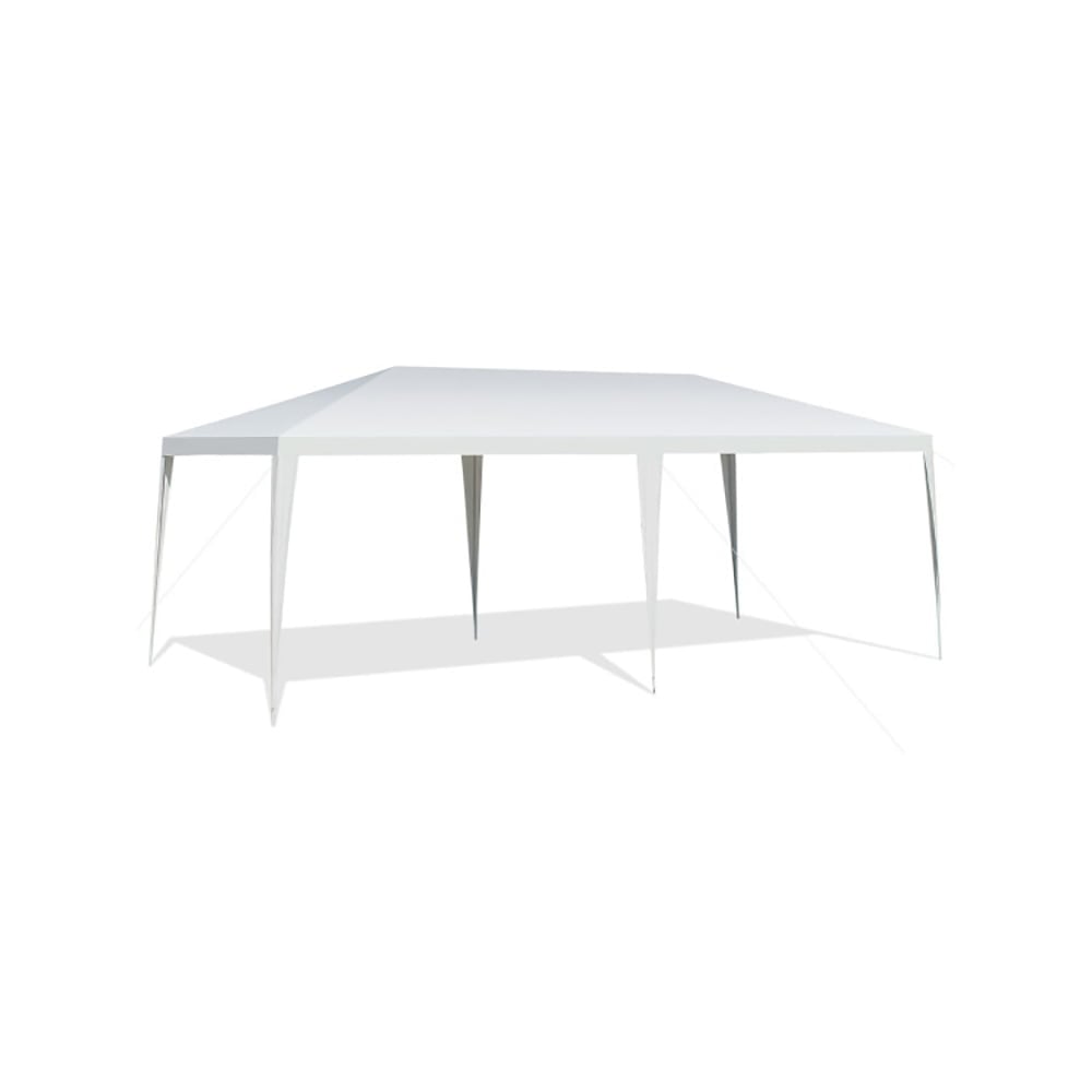 Hommoo 10 x 20 Feet Waterproof Canopy Tent with Tent Peg and Wind Rope, Outdoor Gazebo Wedding Party Tent Canopy Tent Image 1