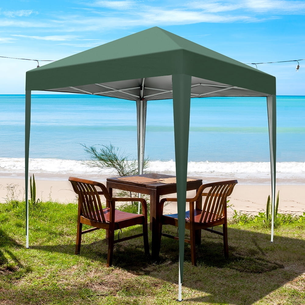 6.5x6.5ft Pop Up Canopy Outdoor Patio Portable Folding Instant Lightweight Gazebo Shade Tent w/Adjustable Height, Image 1