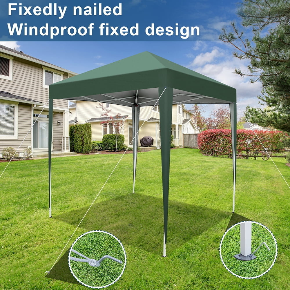 6.5x6.5ft Pop Up Canopy Outdoor Patio Portable Folding Instant Lightweight Gazebo Shade Tent w/Adjustable Height, Image 2