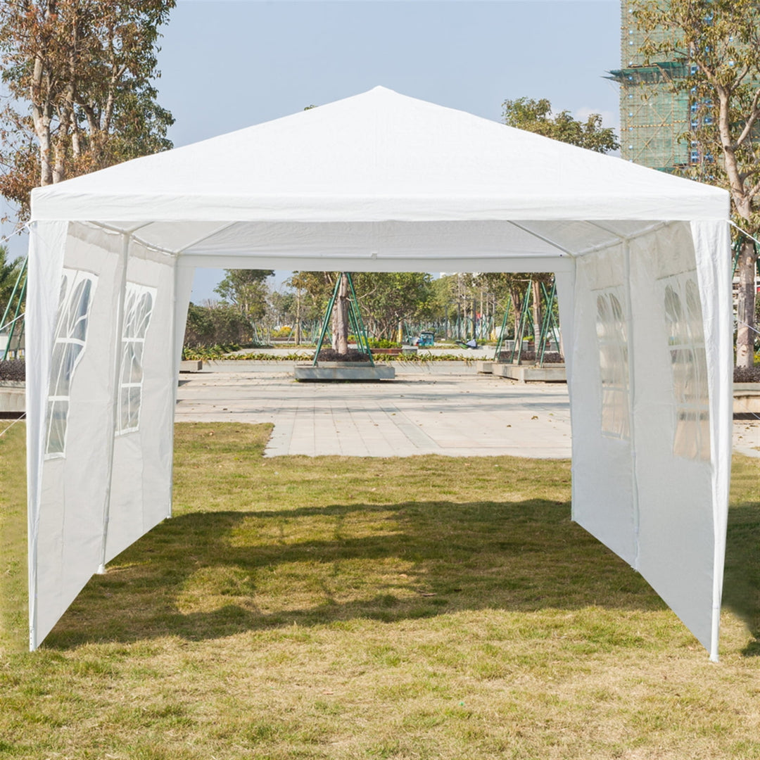 Resenkos 10 x 20 Tents and Canopies Outdoor Tents and Canopy, White 6 Sides Portable Waterproof Tent with Spiral Tubes Image 2