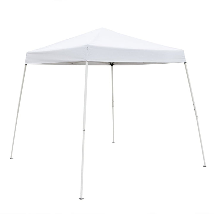 Hommoo 9.8 x 9.8 Wedding Party Tent Gazebo Canopy with Carry Bag for Outdoor Event Beach White Image 3