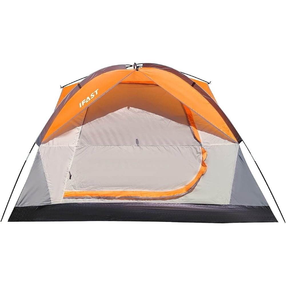 Hommoo Camping Beach Tent, Folding Tent, 2/6 Family Camping Tents, Outdoor Double Layers Waterproof Windproof Image 3