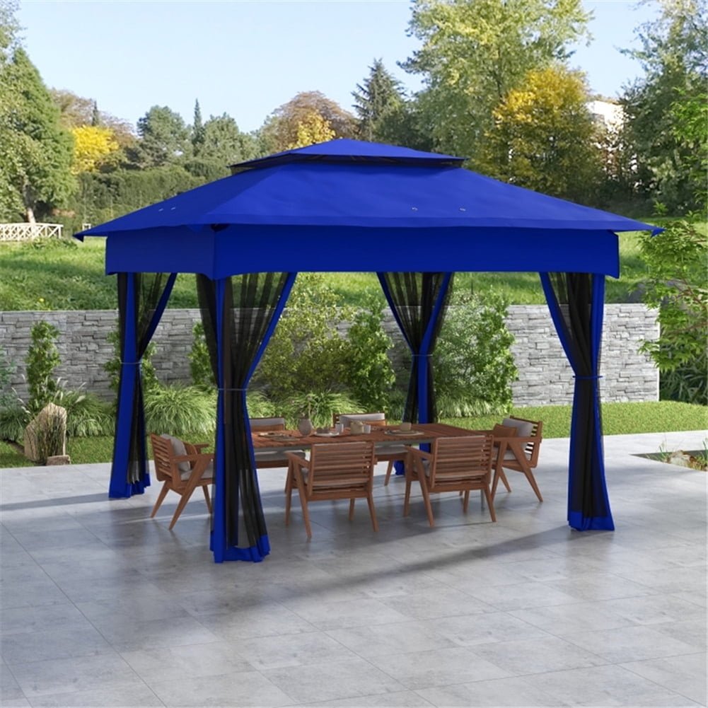 Hommoo Outdoor Gazebo Tent Replacement Top, Outdoor Sun Shade Shelter Replacement Top, Pop Up Canopy Tent Image 1