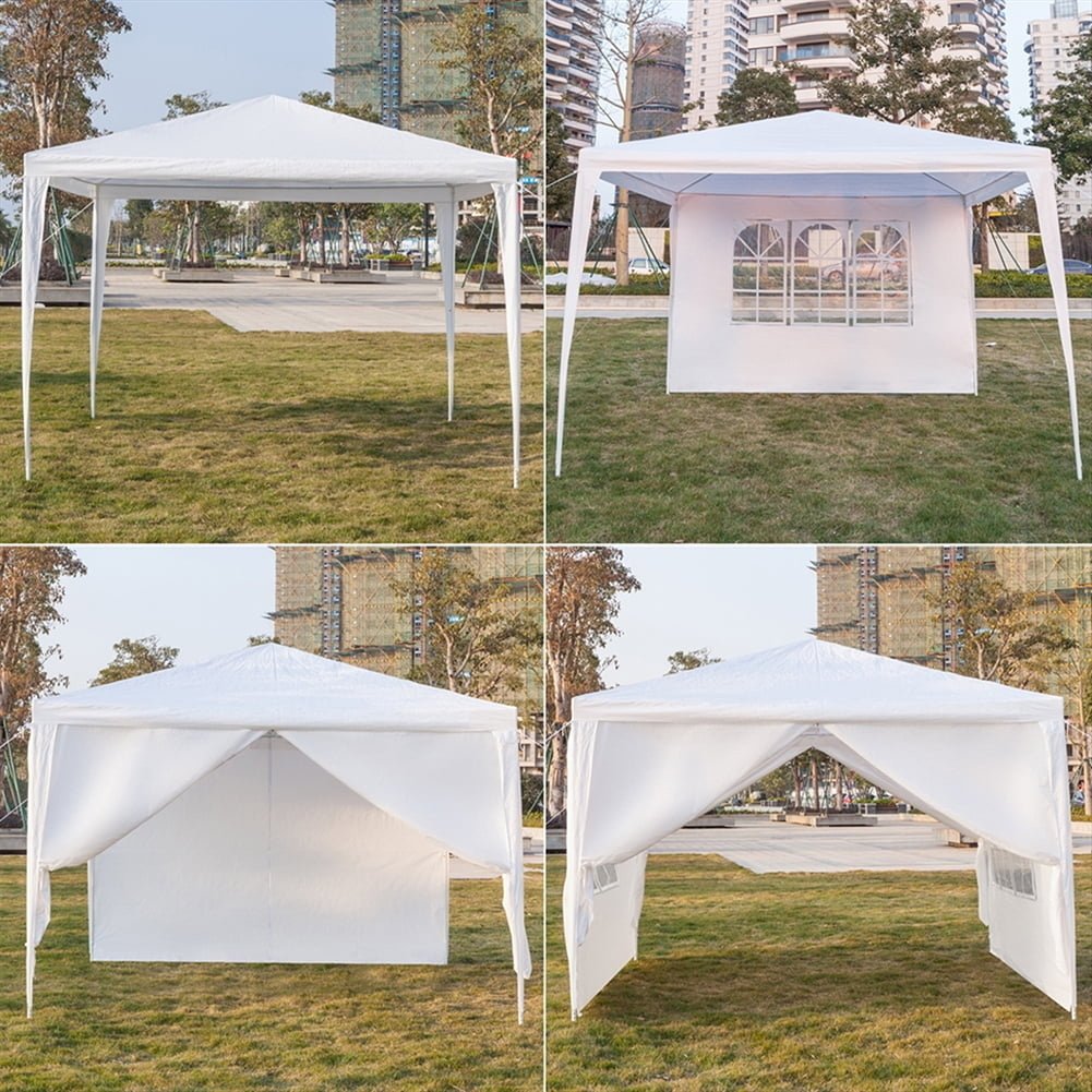 Party Tent 10x10 Outdoor Wedding Canopy Tents for Parties with 4 Removable Sidewalls Event Booths Waterproof Gazebo Image 6